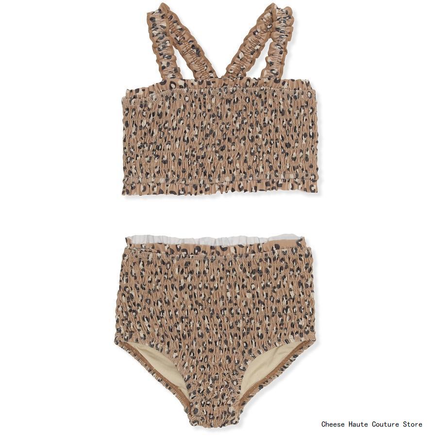 Imani Girls Swimming Suit Collection in Leopard Print (18M-9Y)