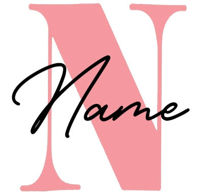 Monogrammed bodysuit with Name (12 mos, 18 mos, 24 mos)
