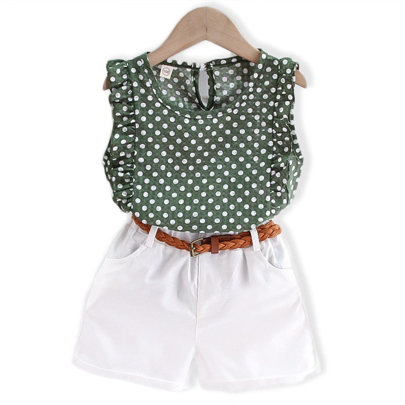 Amelia Short & Shirt Set (2-7 Years)