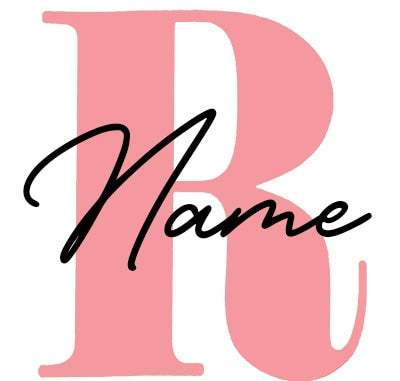 Monogrammed bodysuit with Name (12 mos, 18 mos, 24 mos)
