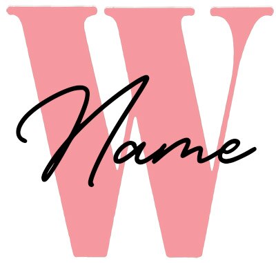 Monogrammed bodysuit with Name (3 mos, 6 mos, 9 mos)