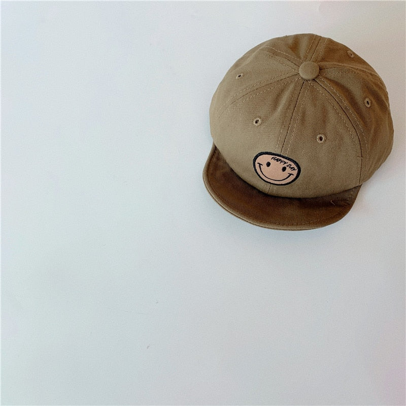 Smiley Face Baseball Hat Various Colors