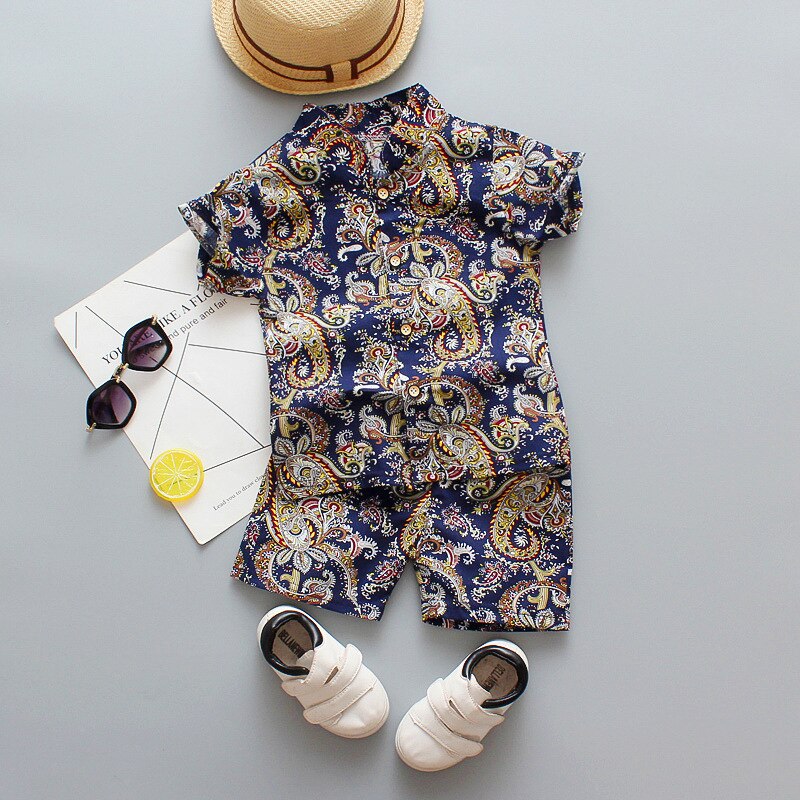 "Rico Suave" Boys Floral Outfits (12M-5T)