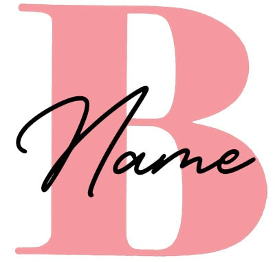 Monogrammed bodysuit with Name (12 mos, 18 mos, 24 mos)