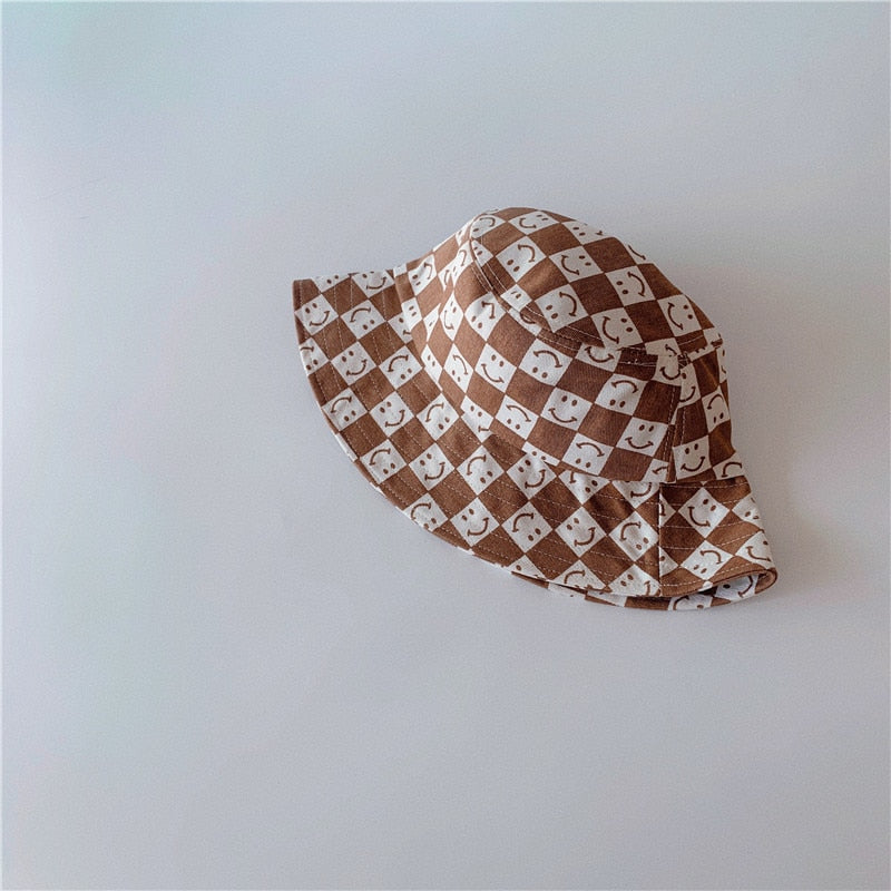 Checkerboard Bucket Hat