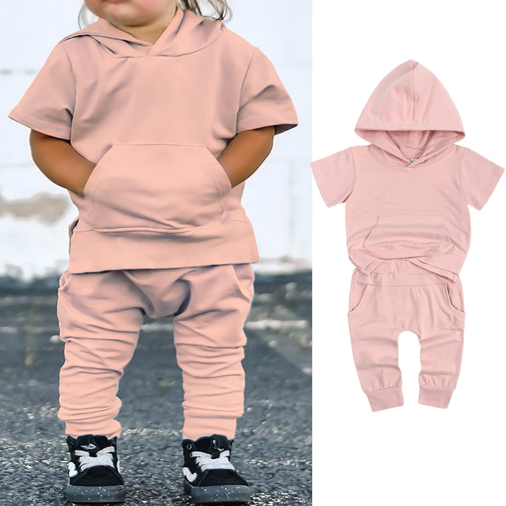 Lazy Saturday Tracksuit 9 Mos. -7T Various Colors