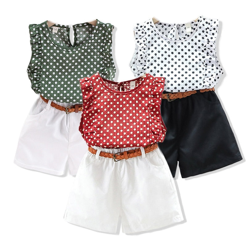 Amelia Short & Shirt Set (2-7 Years)