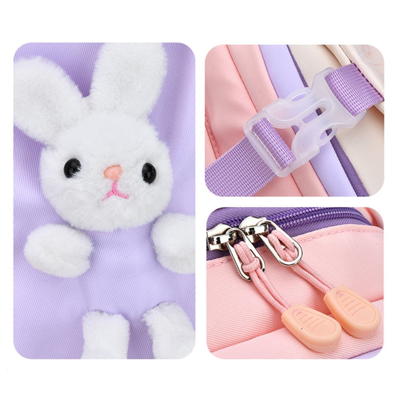 Bunny Love Backpack- various sizes and colors