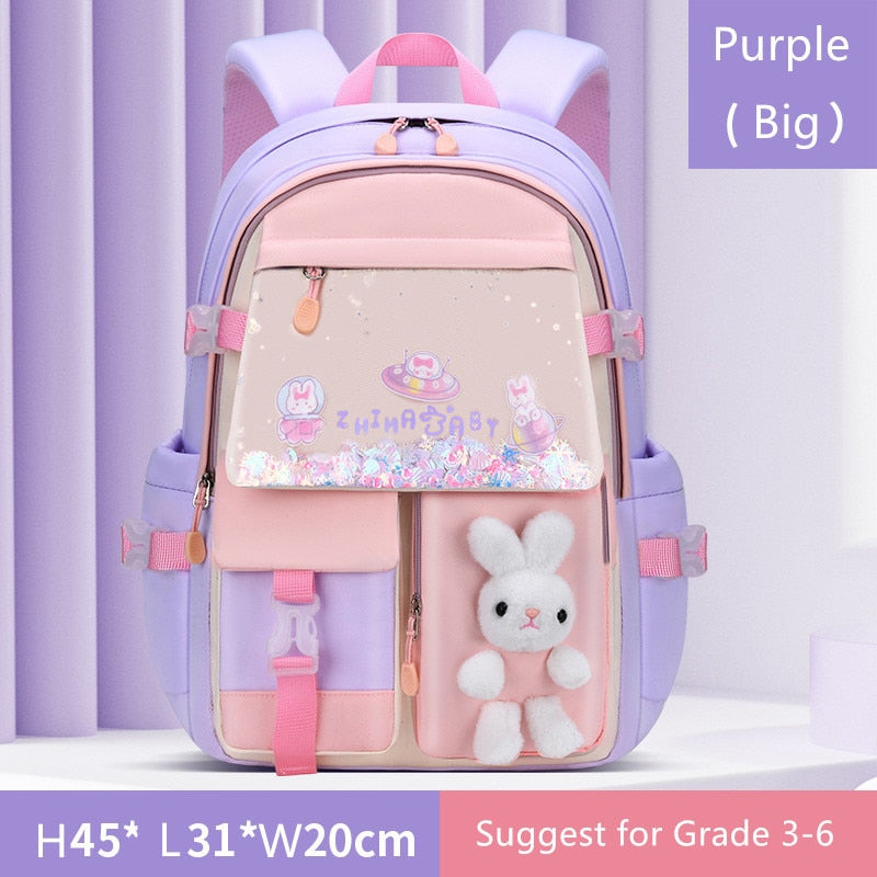 Bunny Love Backpack- various sizes and colors