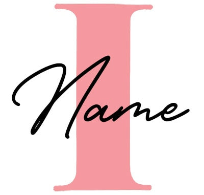 Monogrammed bodysuit with Name (12 mos, 18 mos, 24 mos)