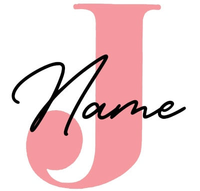 Monogrammed bodysuit with Name (12 mos, 18 mos, 24 mos)