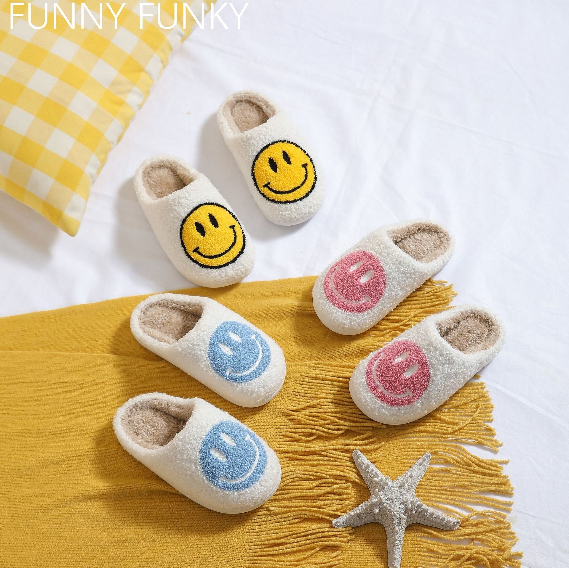 "Smile Sunshine" Slippers