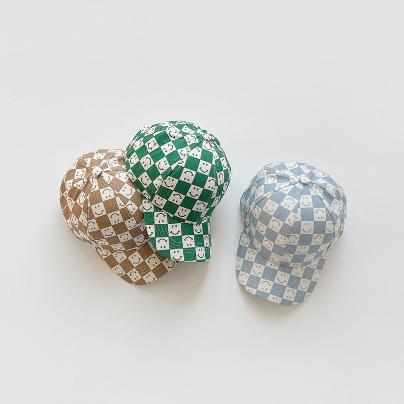 Checkerboard Baseball Hat