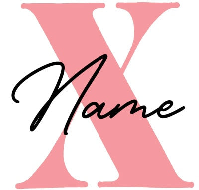 Monogrammed bodysuit with Name (12 mos, 18 mos, 24 mos)