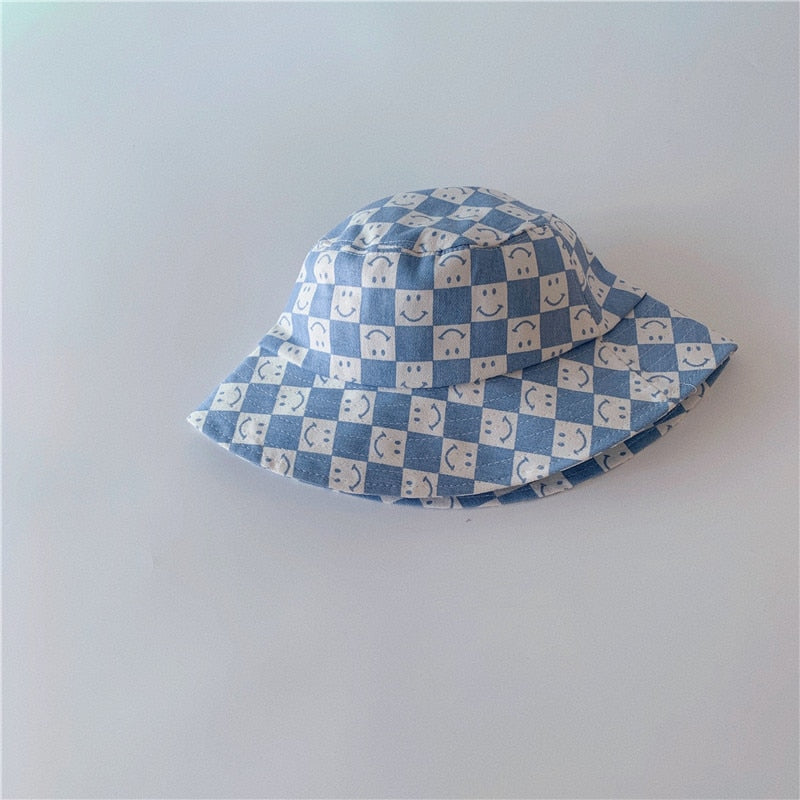 Checkerboard Bucket Hat