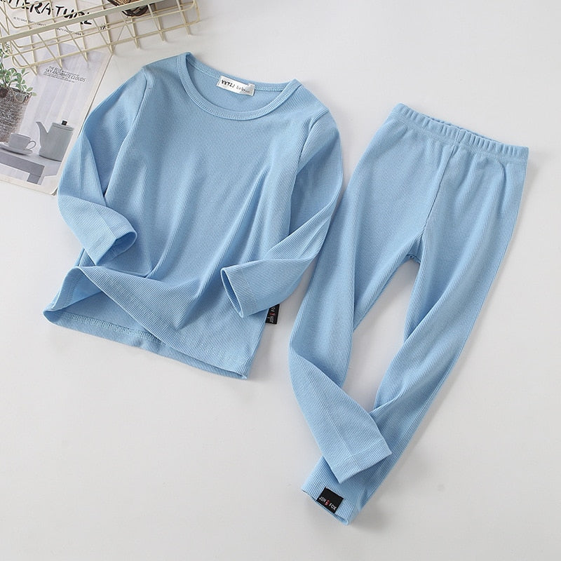 Solid Color Pajama Set (18M-7T) Color Set 3