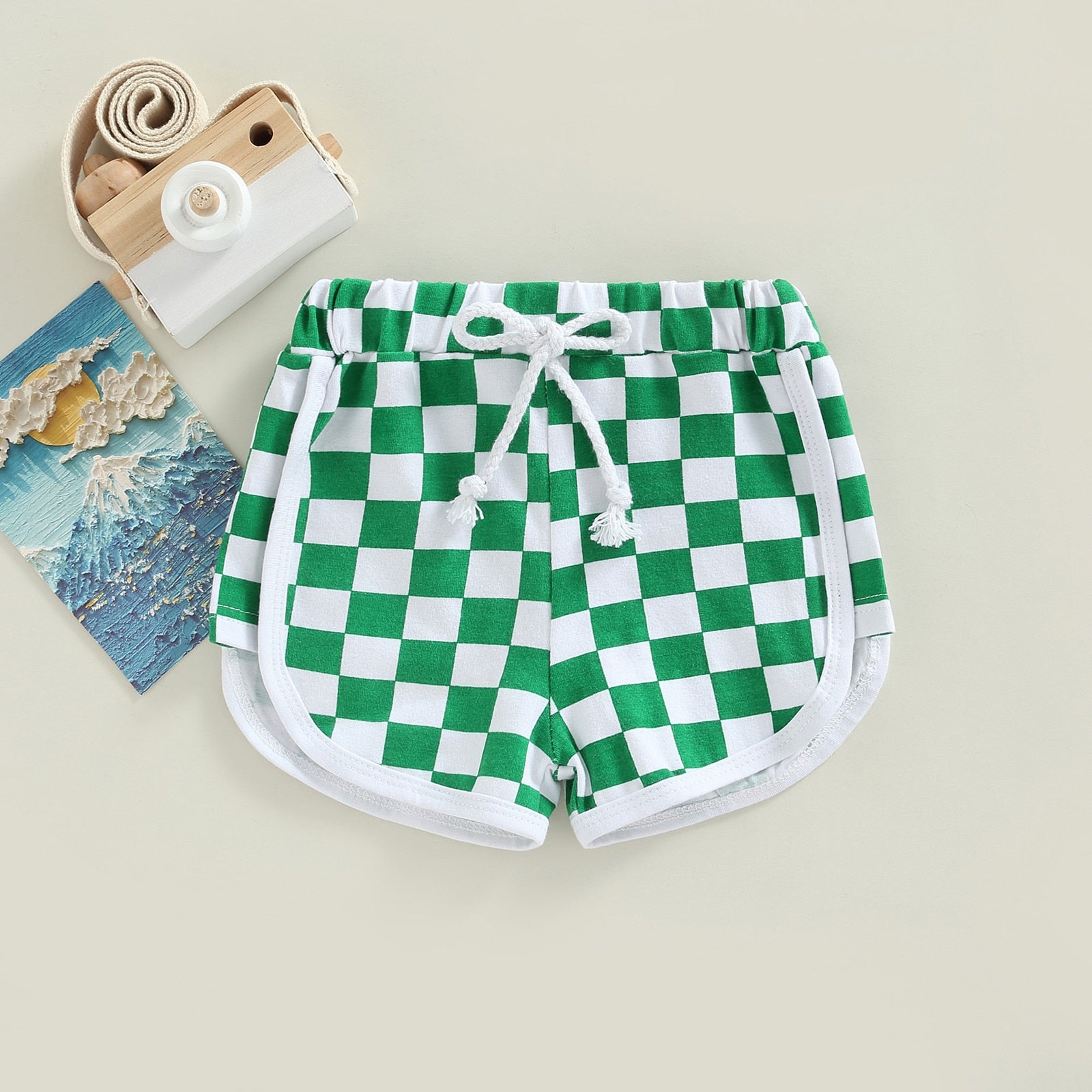 Checkerboard Shorts (3M-2T)