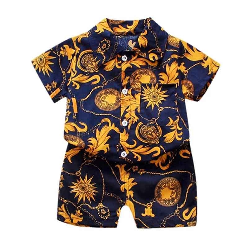 "Rico Suave" Boys Floral Outfits (12M-5T)