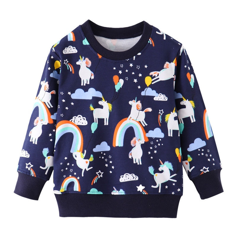 Modern Patterns Crewneck Sweatshirt 2T-7T Various Styles