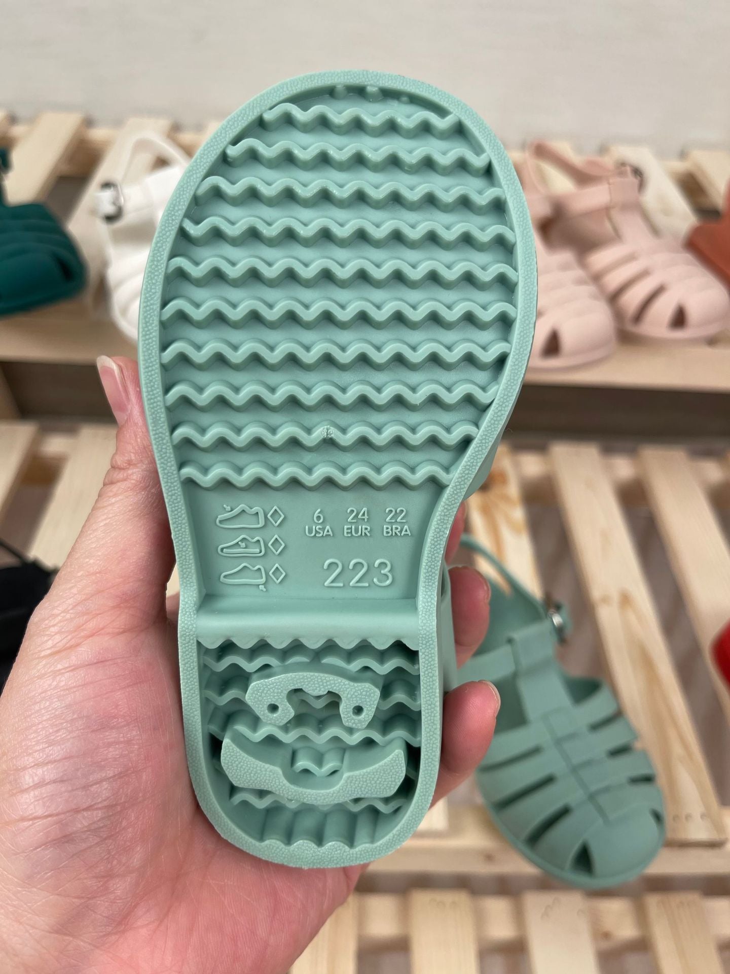 Candy Jelly Sandals- Various Colors (2-7Y)