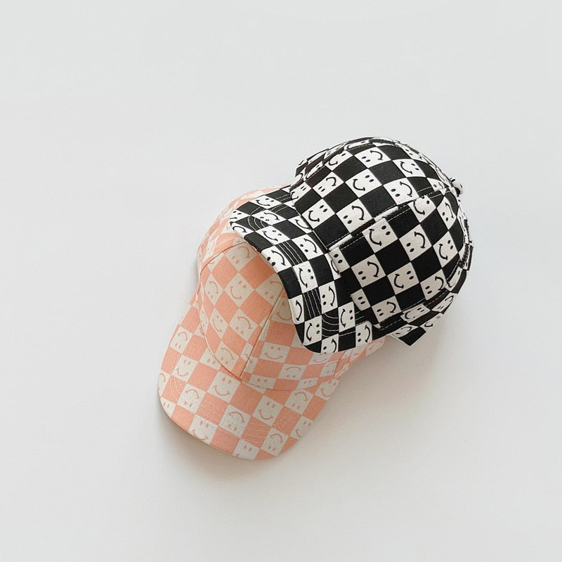 Checkerboard Baseball Hat