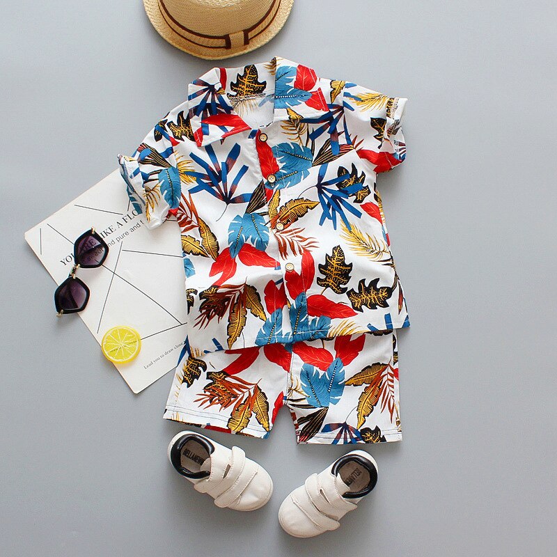 "Rico Suave" Boys Floral Outfits (12M-5T)