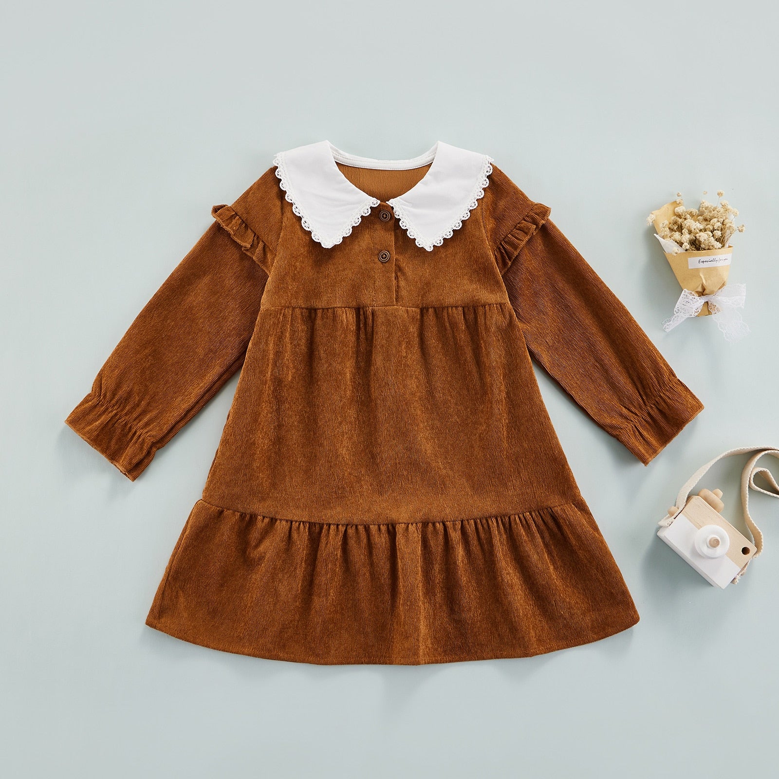 Autumn Dress "Tasha" 2T-6T