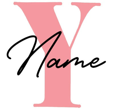 Monogrammed bodysuit with Name (12 mos, 18 mos, 24 mos)