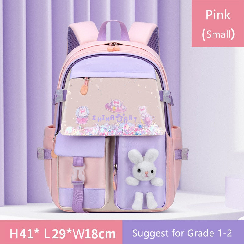 Bunny Love Backpack- various sizes and colors