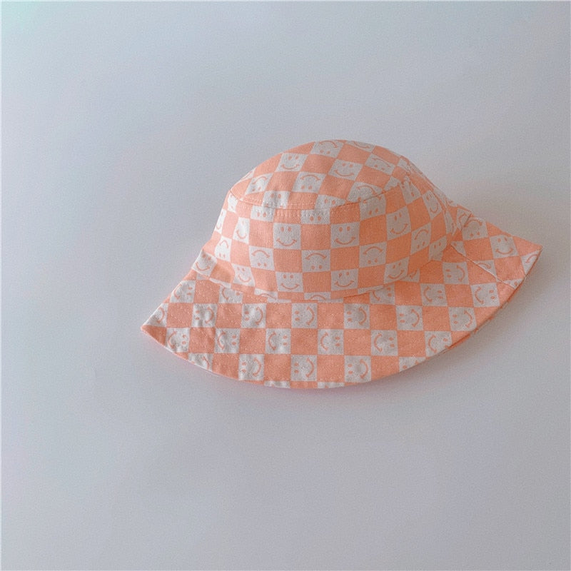 Checkerboard Bucket Hat