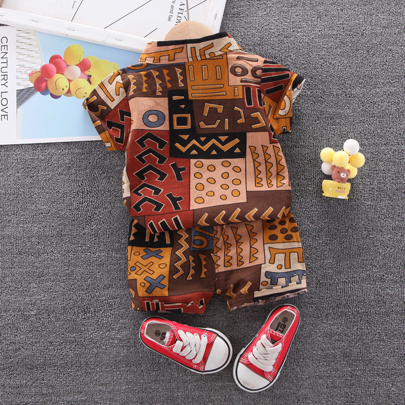 African Pride Boys 2Pcs/set (9M-4T)