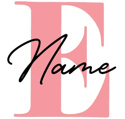 Monogrammed bodysuit with Name (12 mos, 18 mos, 24 mos)