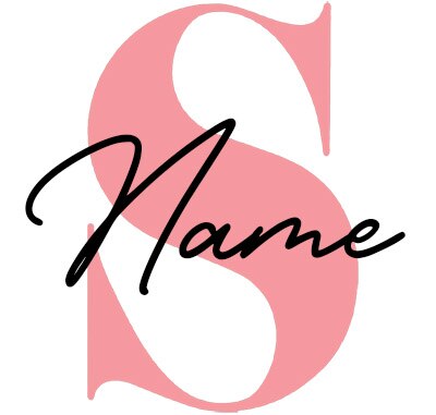 Monogrammed bodysuit with Name (3 mos, 6 mos, 9 mos)