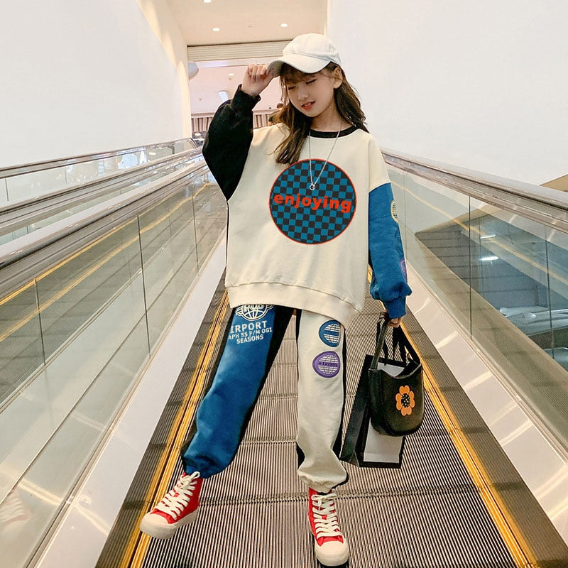 Girls Tracksuit "Autumn" 4T-13 Various Styles 2 Piece