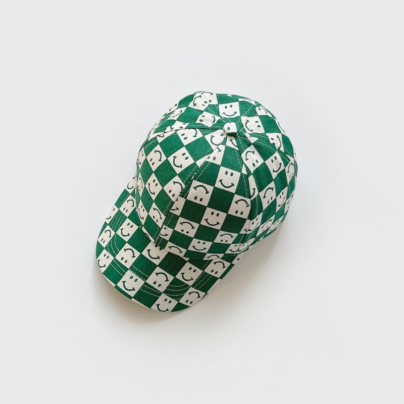 Checkerboard Baseball Hat