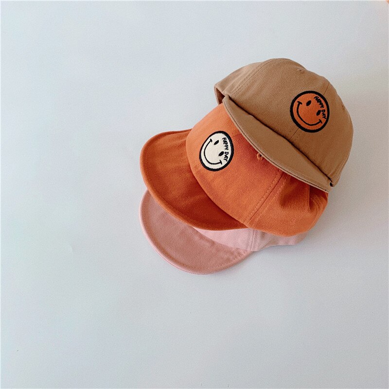 Smiley Face Baseball Hat Various Colors