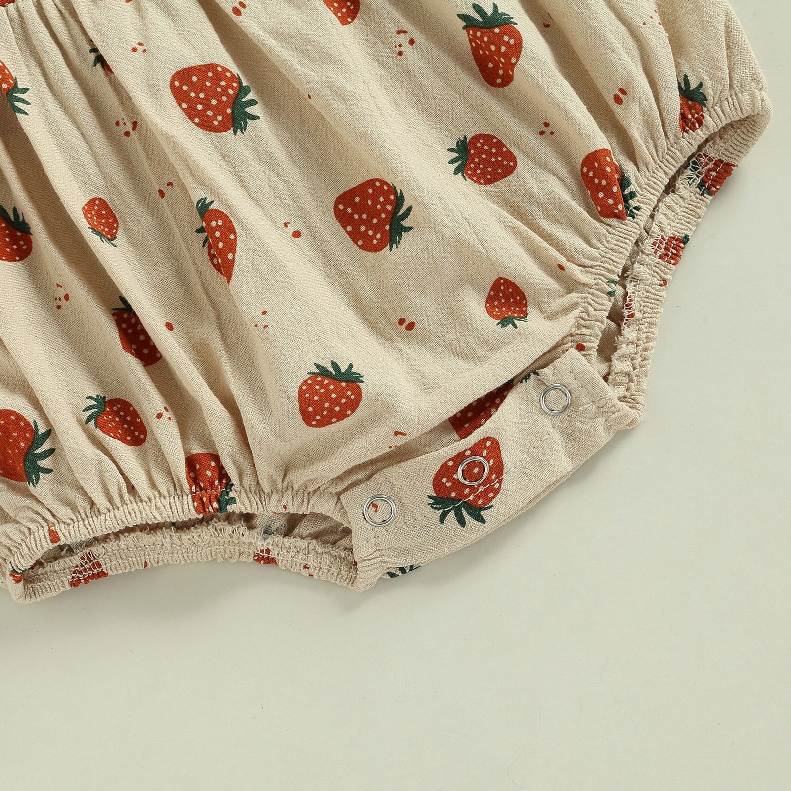 Strawberry Sunsuit (3M-18M)