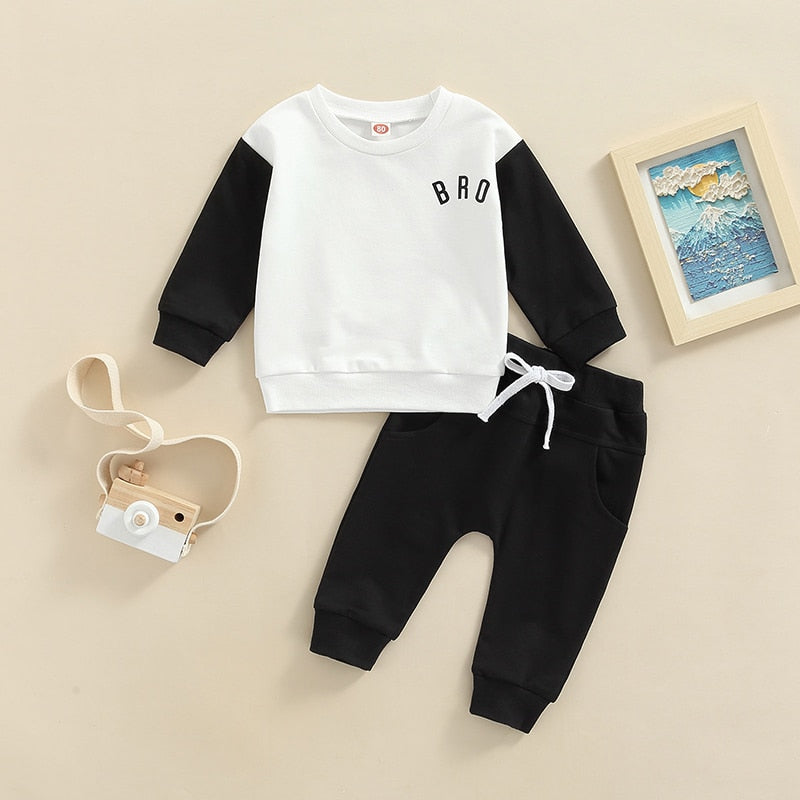 Baby & Toddler Boys Nickname Sweatshirt and Pants Set 6M-3T