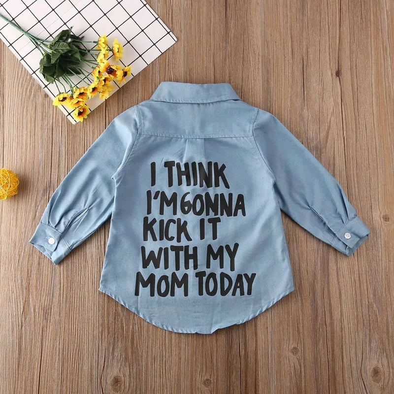 Kick It with My Mom Shirt 3T-7T
