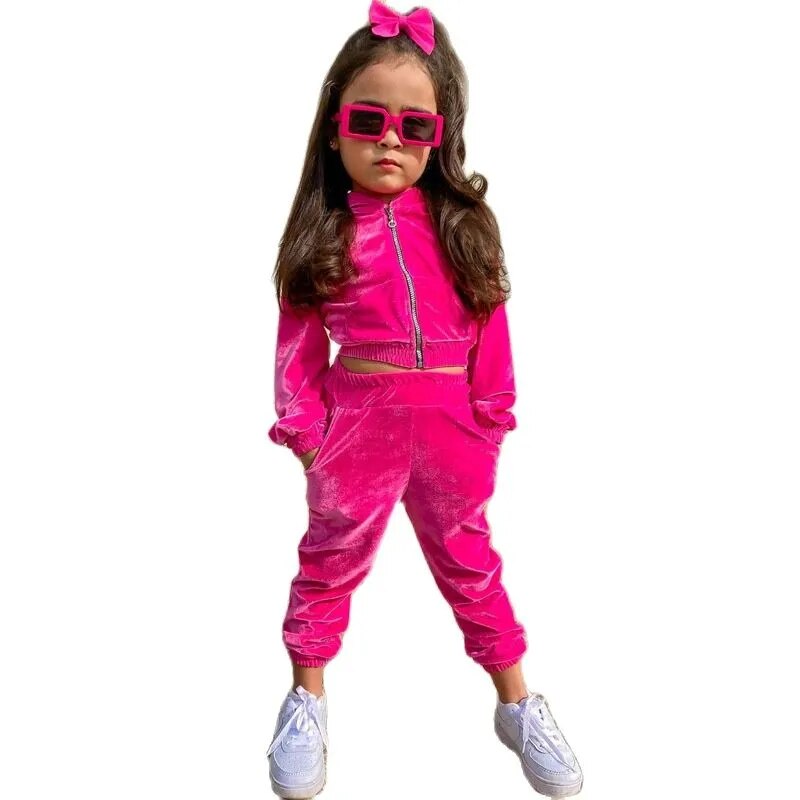 'Everly' Girls Tracksuit (18M-8T)