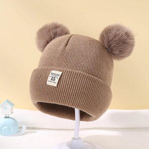 Pompom Baby Hat (0-3 yrs)