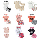 Baby Shorts Romper Set 'Wrenlee' Collection (0M-18M)