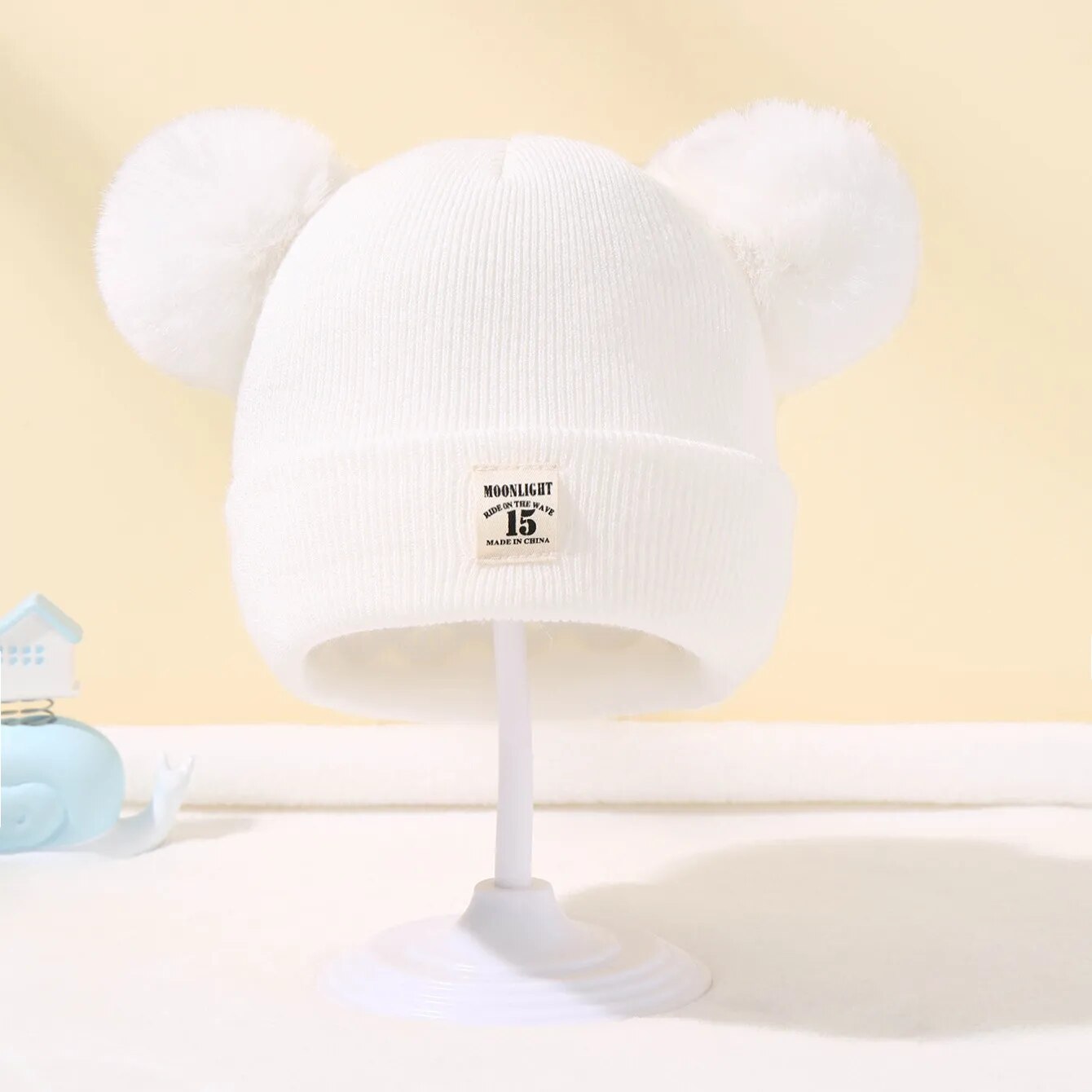 Pompom Baby Hat (0-3 yrs)