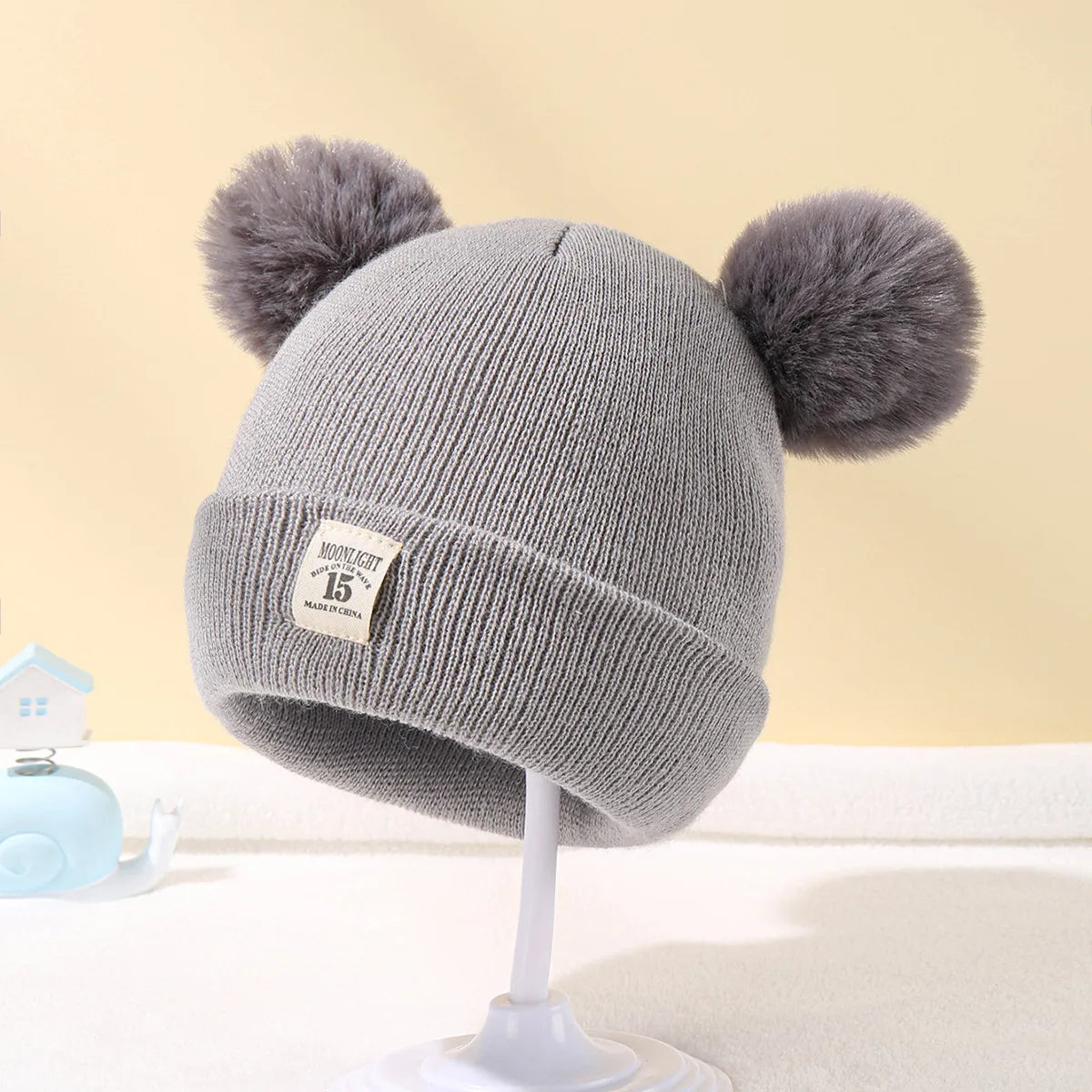 Pompom Baby Hat (0-3 yrs)