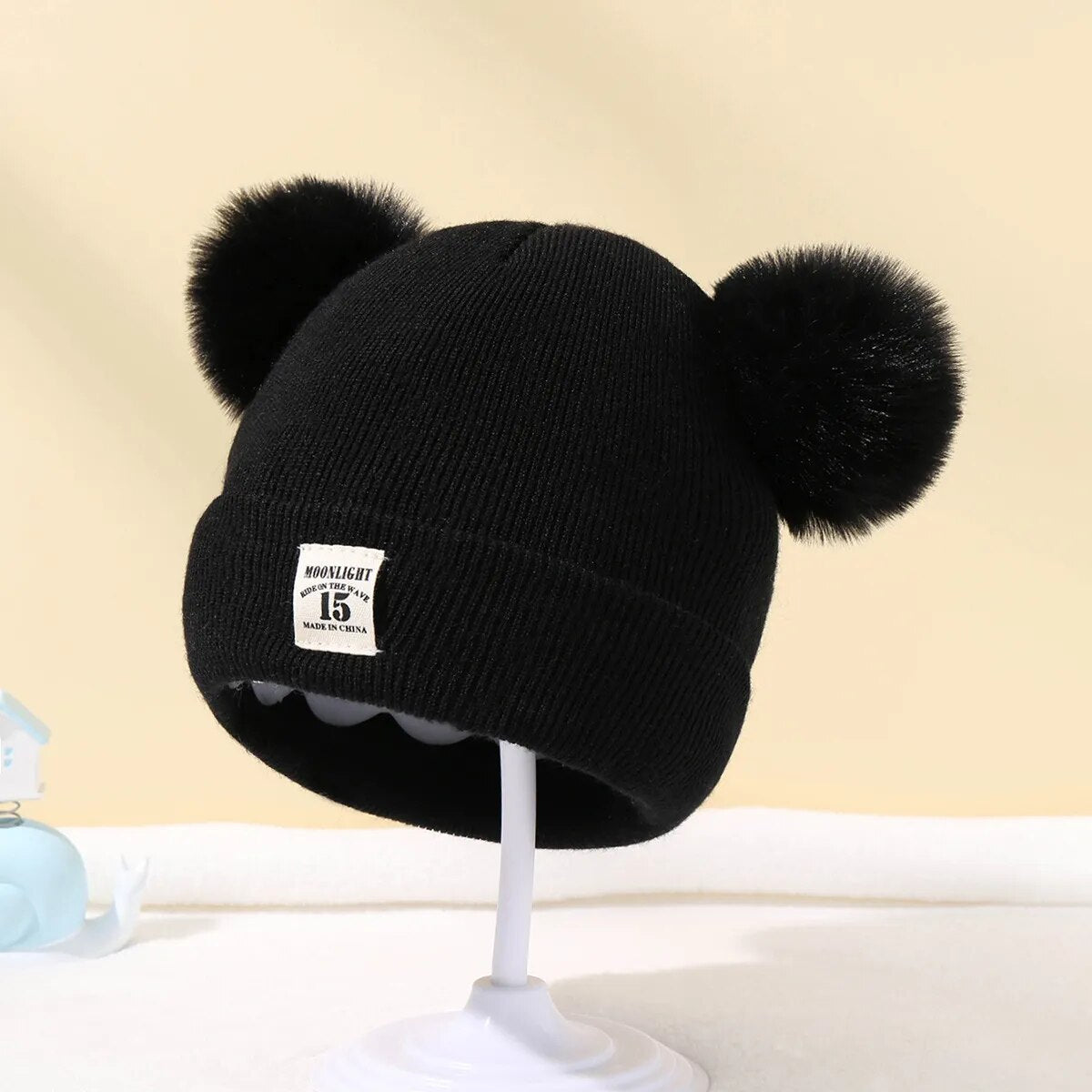 Pompom Baby Hat (0-3 yrs)