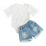 Baby Shorts Romper Set 'Wrenlee' Collection (0M-18M)