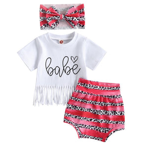 Baby Short and Romper Sets 'Amiri' Collection (0M-18M)