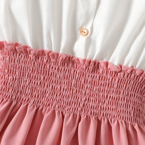 "Andi " Flutter Sleeve Dress (4T-12yrs)