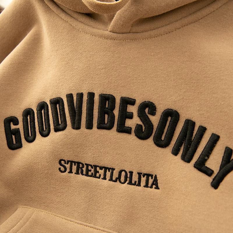 "Good vibes only" hoodie 5T-14