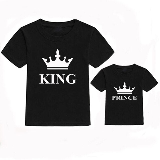 Big Man and Little Man & King and Prince Matching Shirts